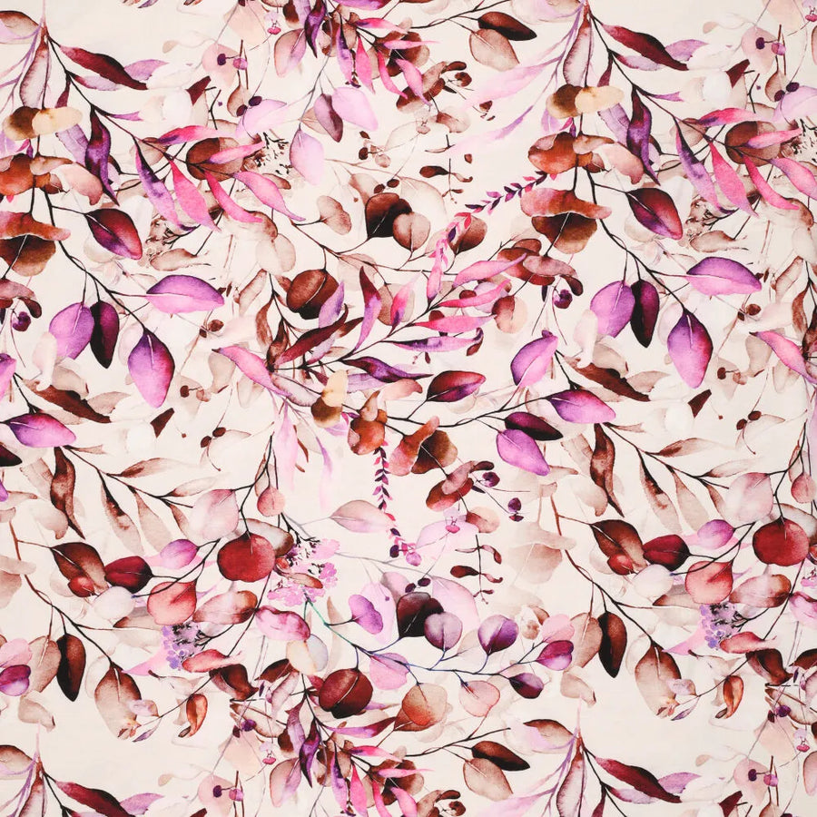 Blooming Twigs Viscose Spandex (20927)