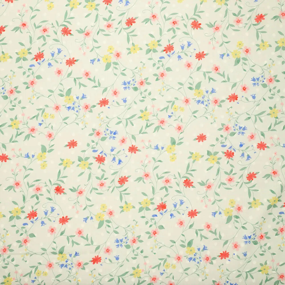 Dobby Cotton Pretty Flower (20951)