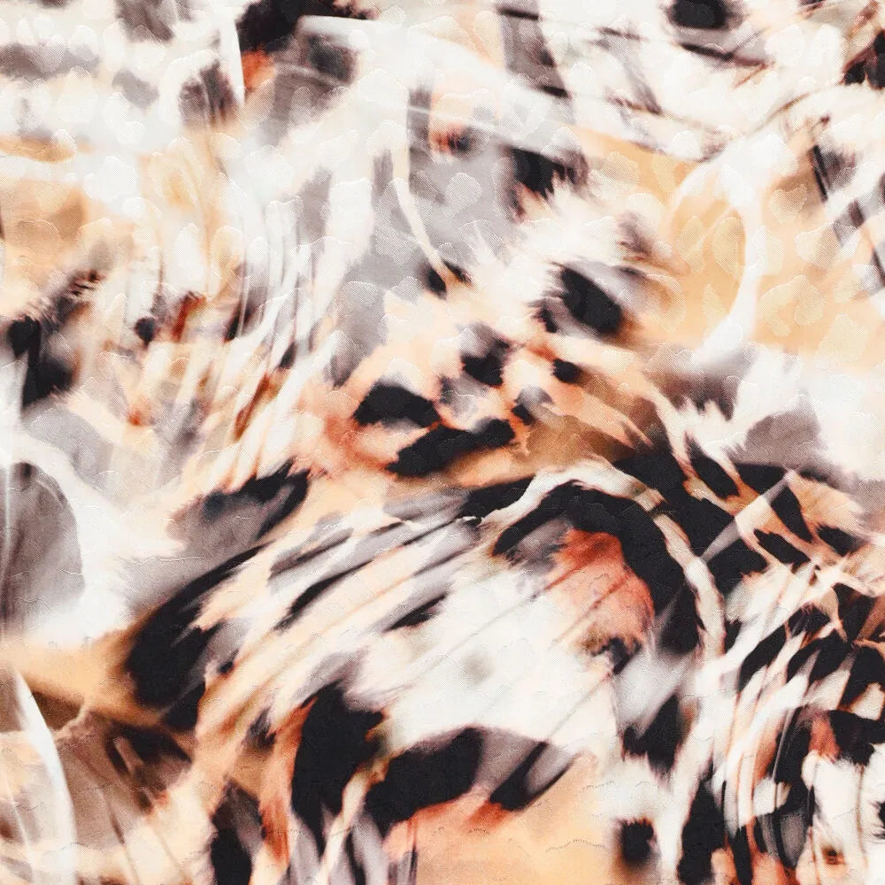 Wild Leopard Viscose (22001)