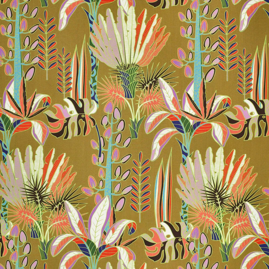 Tribal Jungle Viscose Slub (22533)