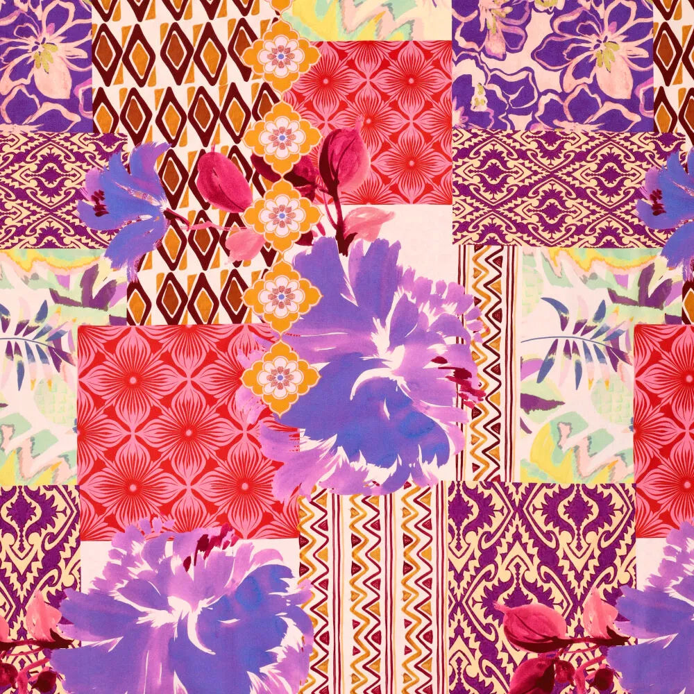 Digi Patchwork Rio Poplin Stretch (22578)