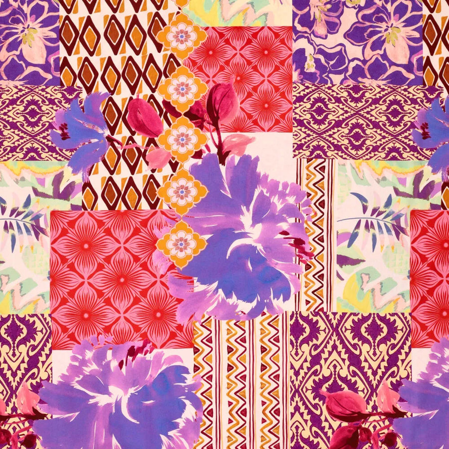 Digi Patchwork Rio Poplin Stretch (22578)