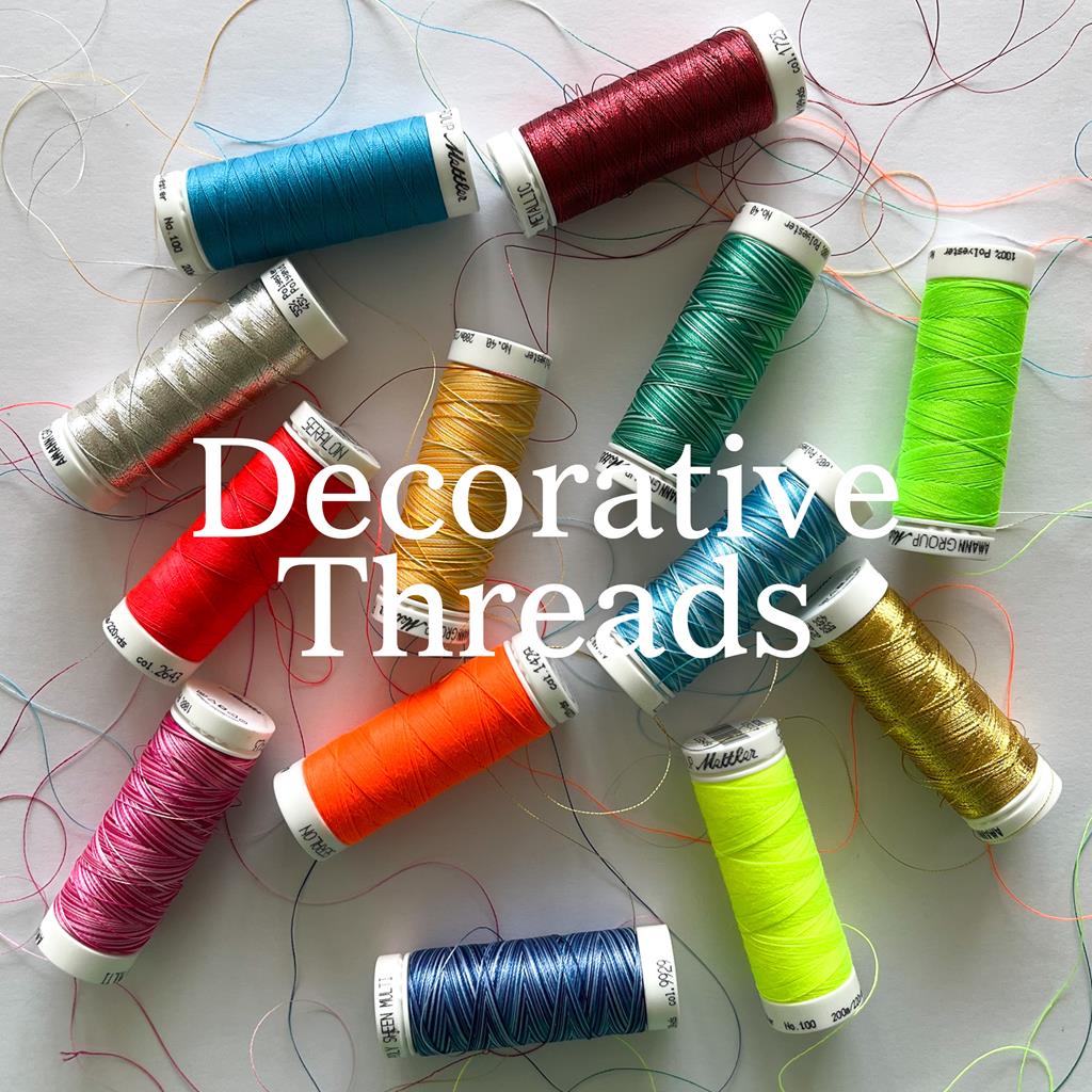 Decorative Sewing & Embroidery Threads – EQS UK