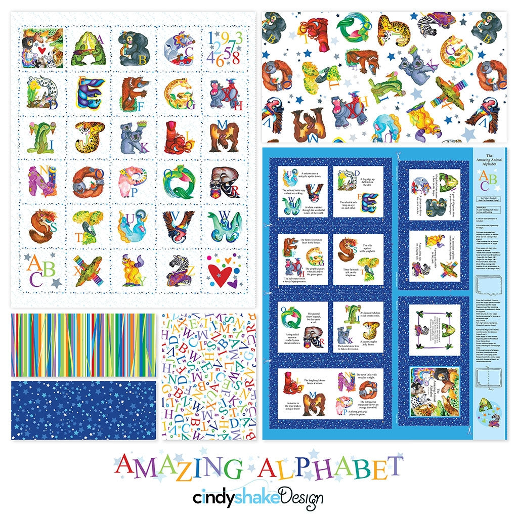Amazing Alphabet by Cindy Shake