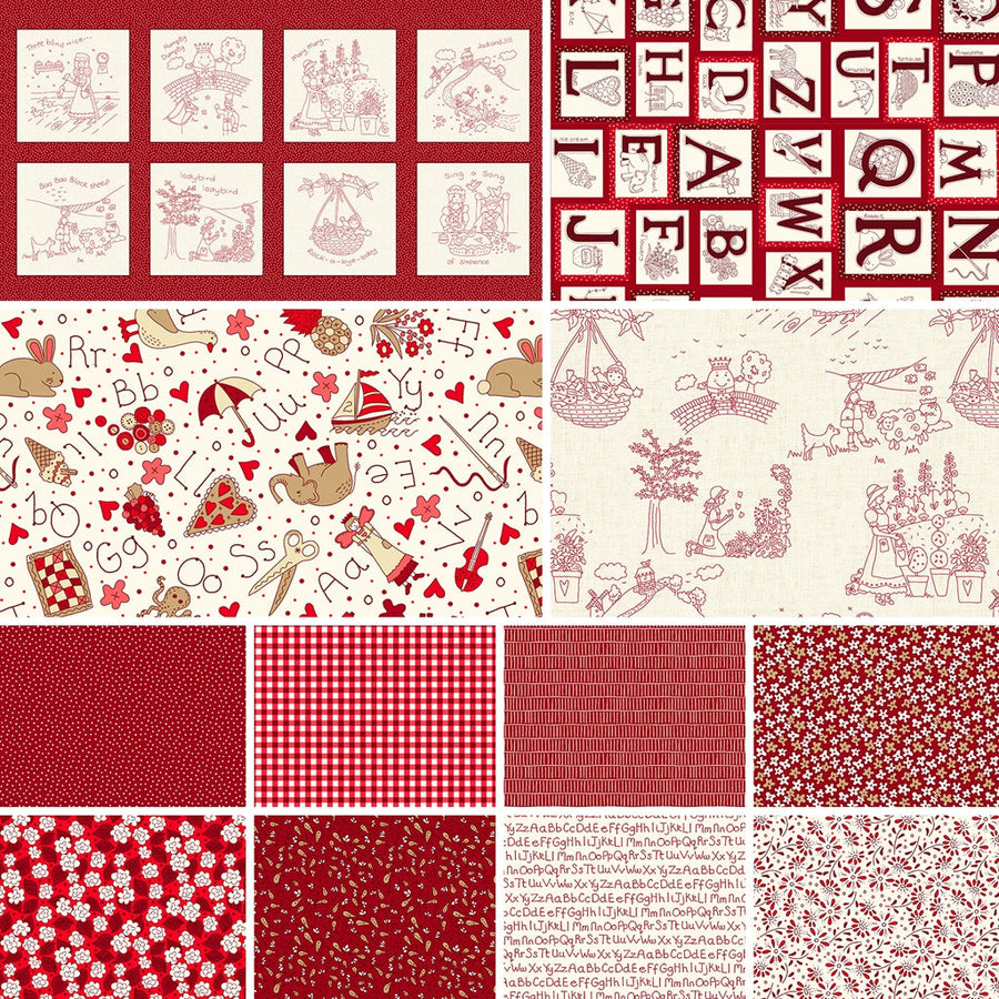 Redwork Rhymes by Mandy Shaw
