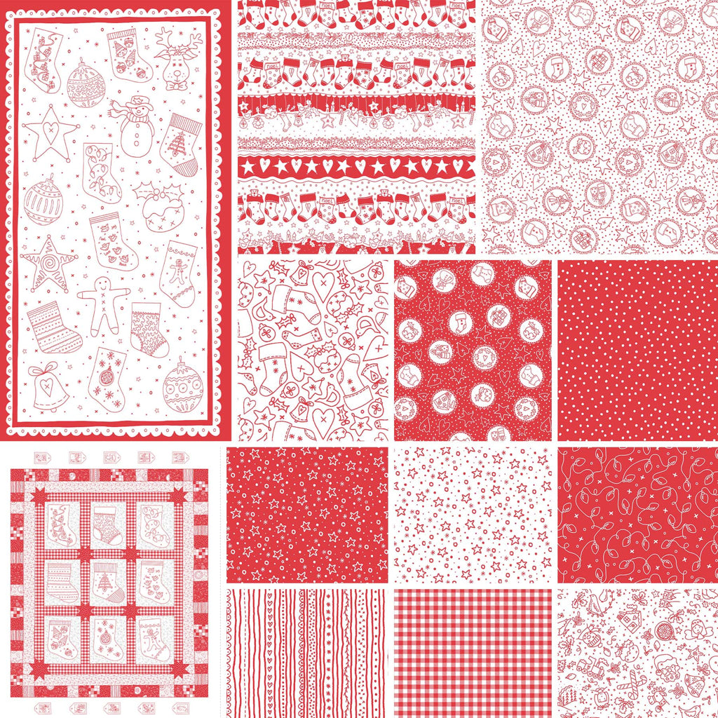 Redwork Christmas