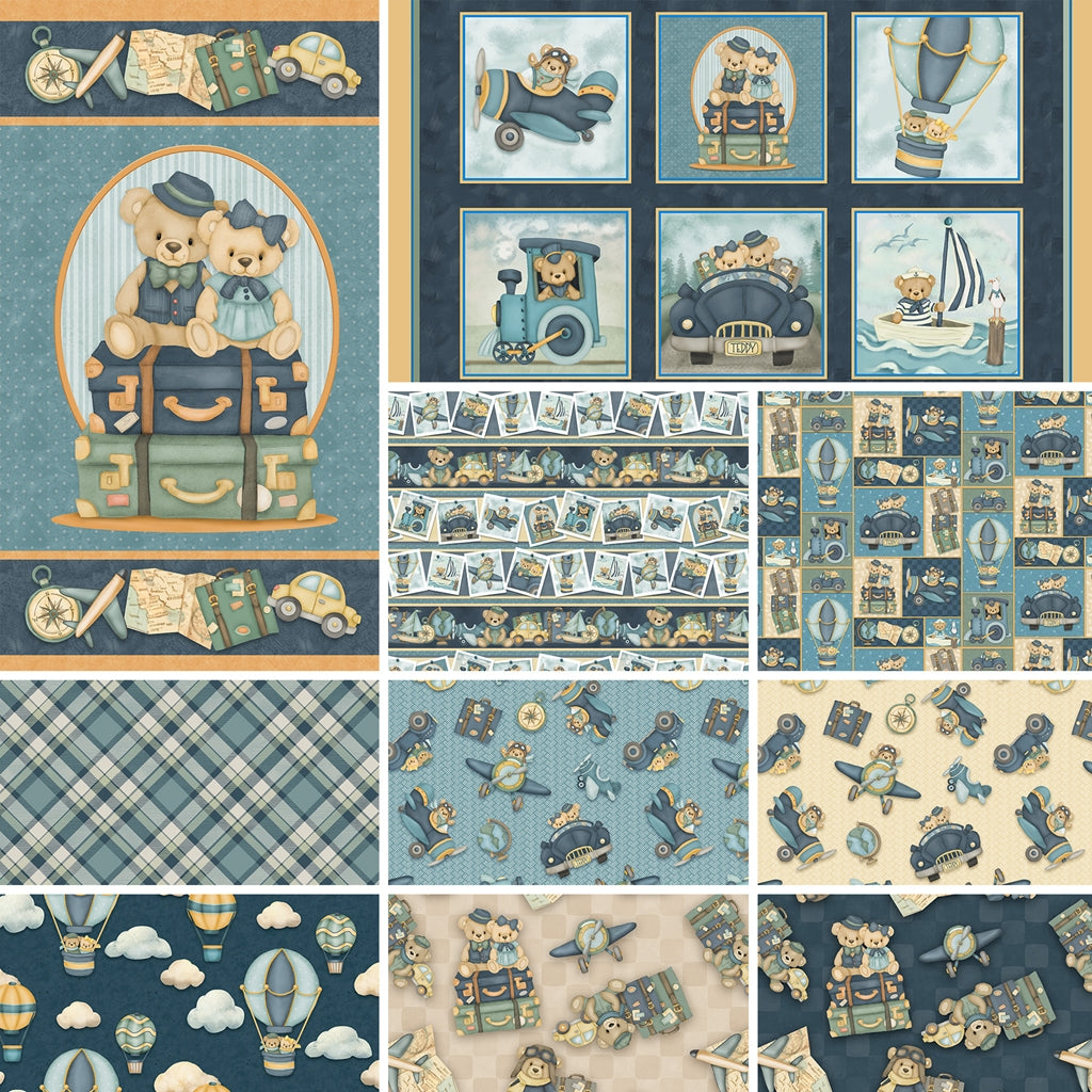 Traveling Teddies by Shelly Comiskey