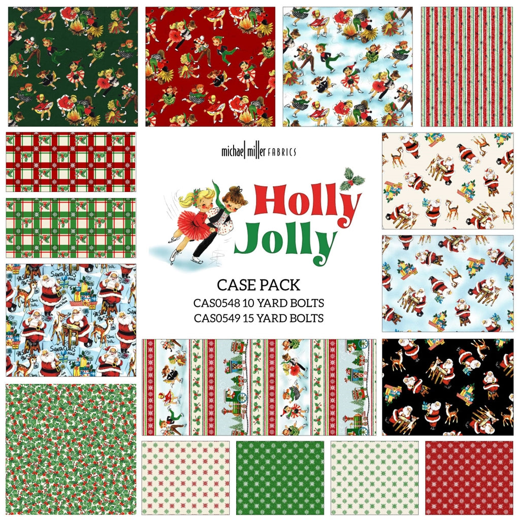 Holly Jolly by Michael Miller Studio