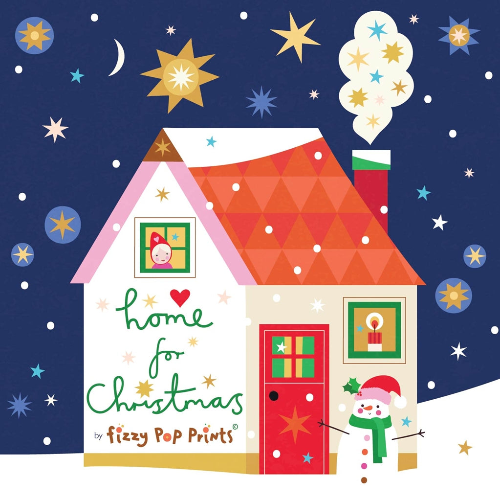 Home for Christmas by Fizzy Pop Prints