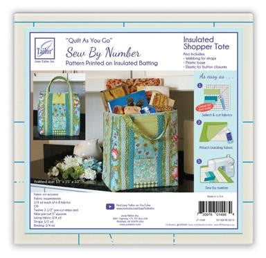 Quilt As You Go Tote Bag