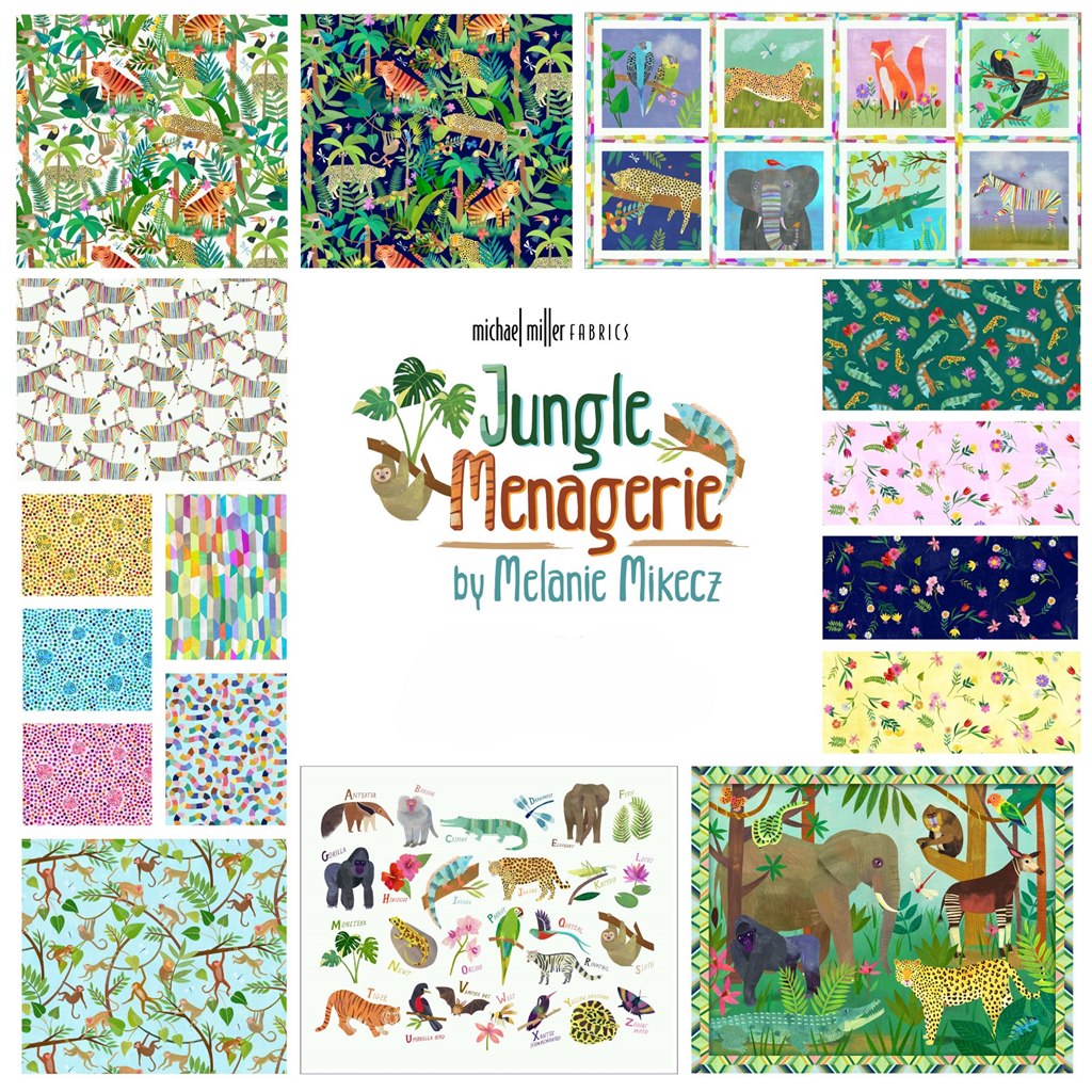 Jungle Menagerie by Melanie Mikecz