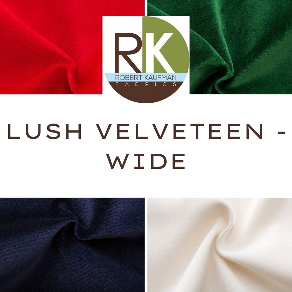 Lush Velveteen Wide by Robert Kaufman