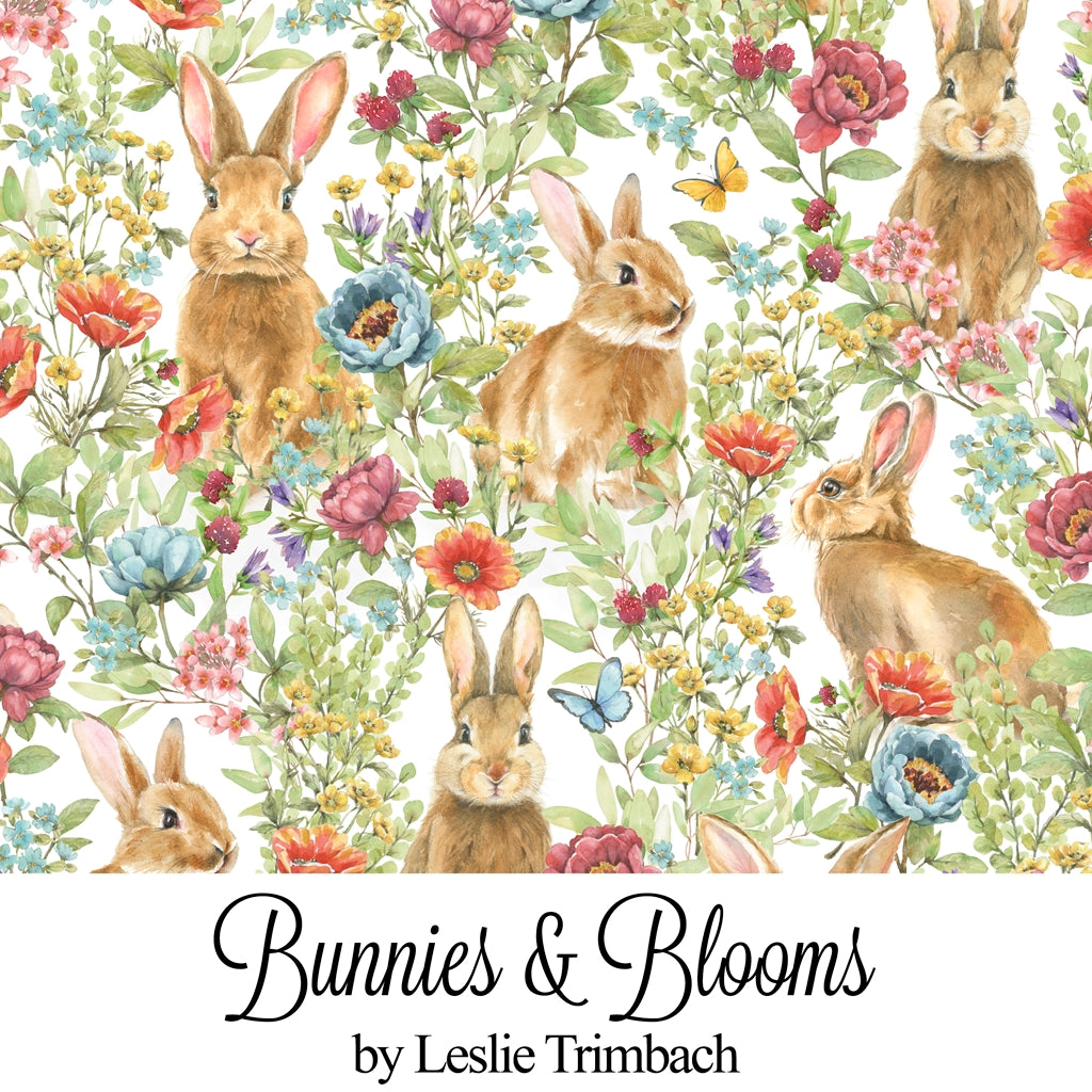 Bunnies & Blooms by Leslie Trimbach