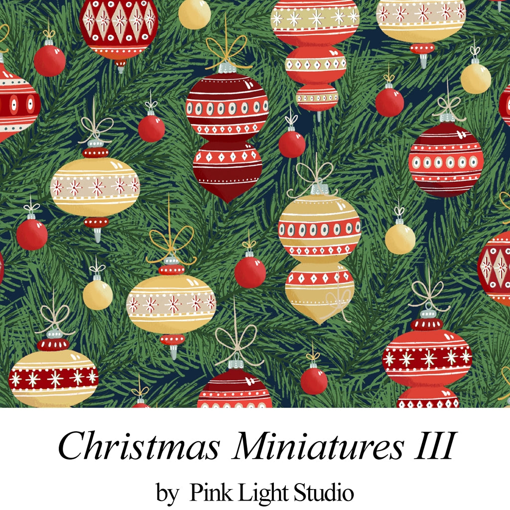 Christmas Miniatures III by Pink Light Studios