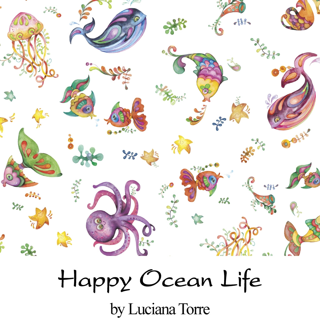 Happy Ocean Life by Luciana Torre