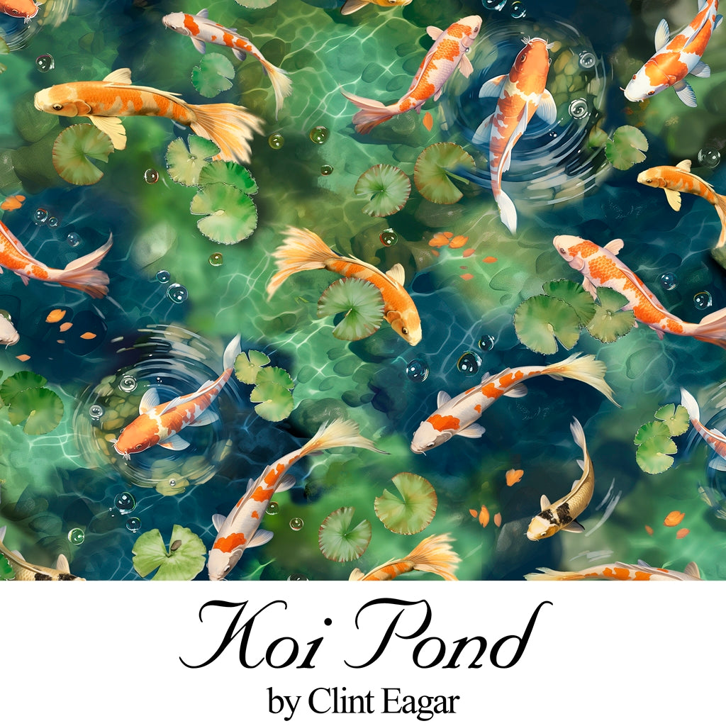 Koi Pond by Clint Eagar