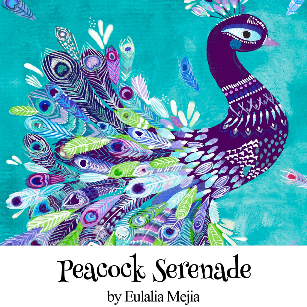 Peacock Serenade by Eulalia Mejia