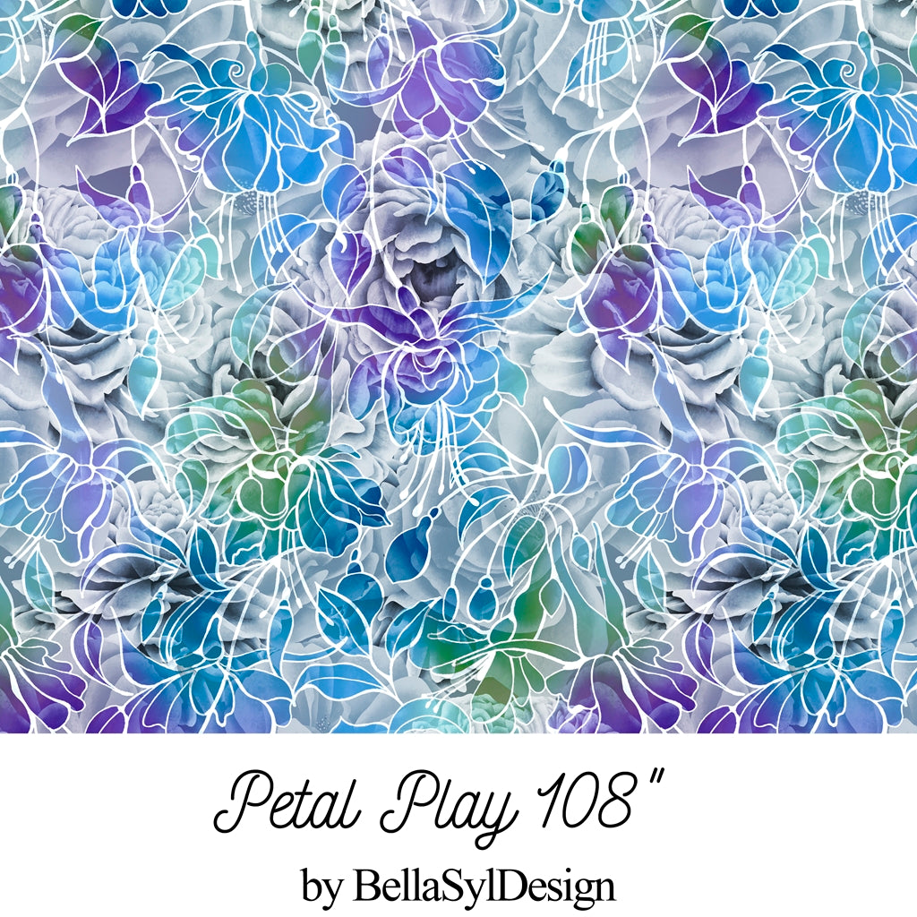 Petal Play - 108" by BellaSylDesign