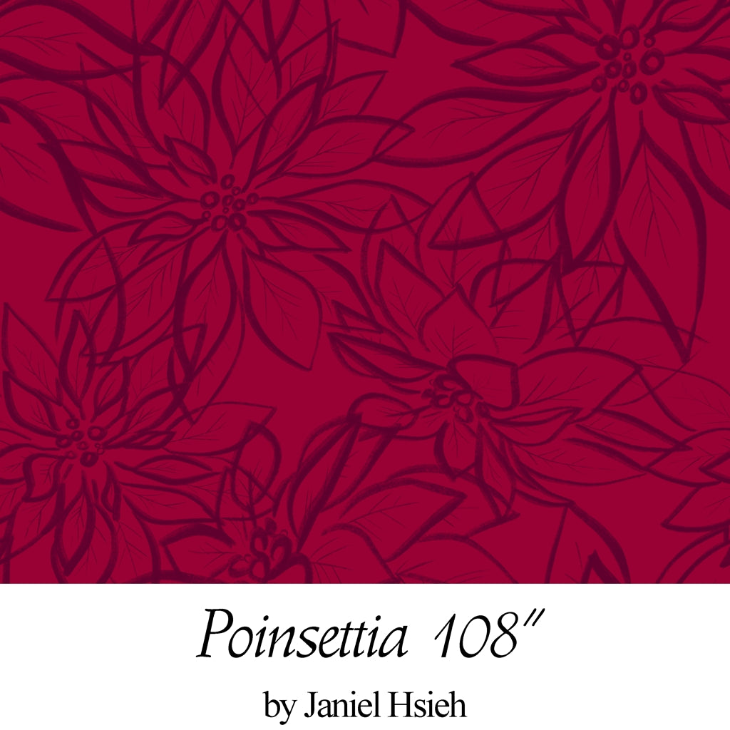 Poinsettia - 108" by Janiel Hsieh