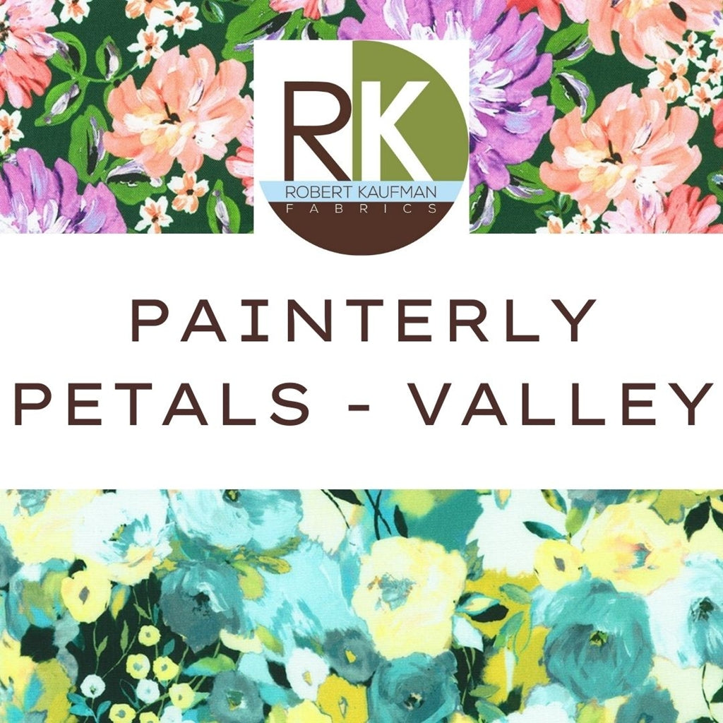 Painterly Petals - Valley by Robert Kaufman