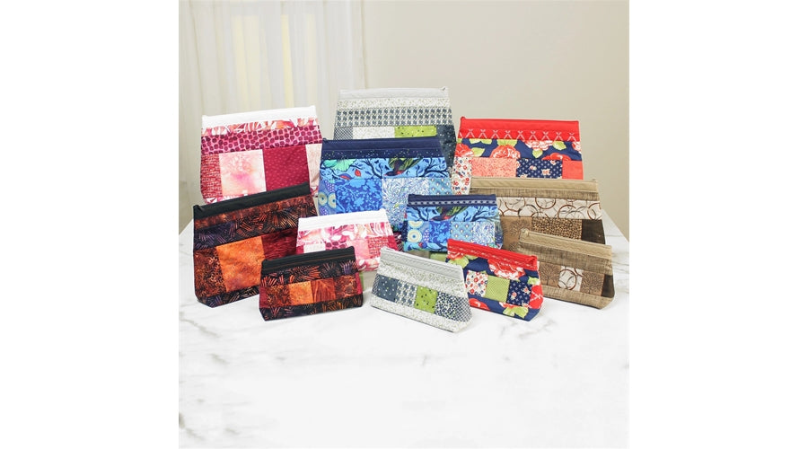 June Tailor's Zippity Doo Done Cosmetic Purses