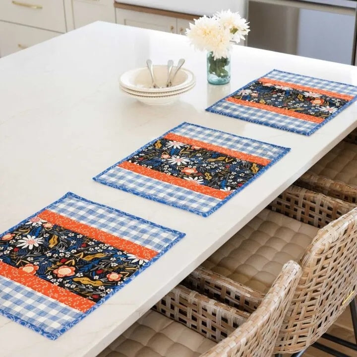 Quilt As You Go Placemat