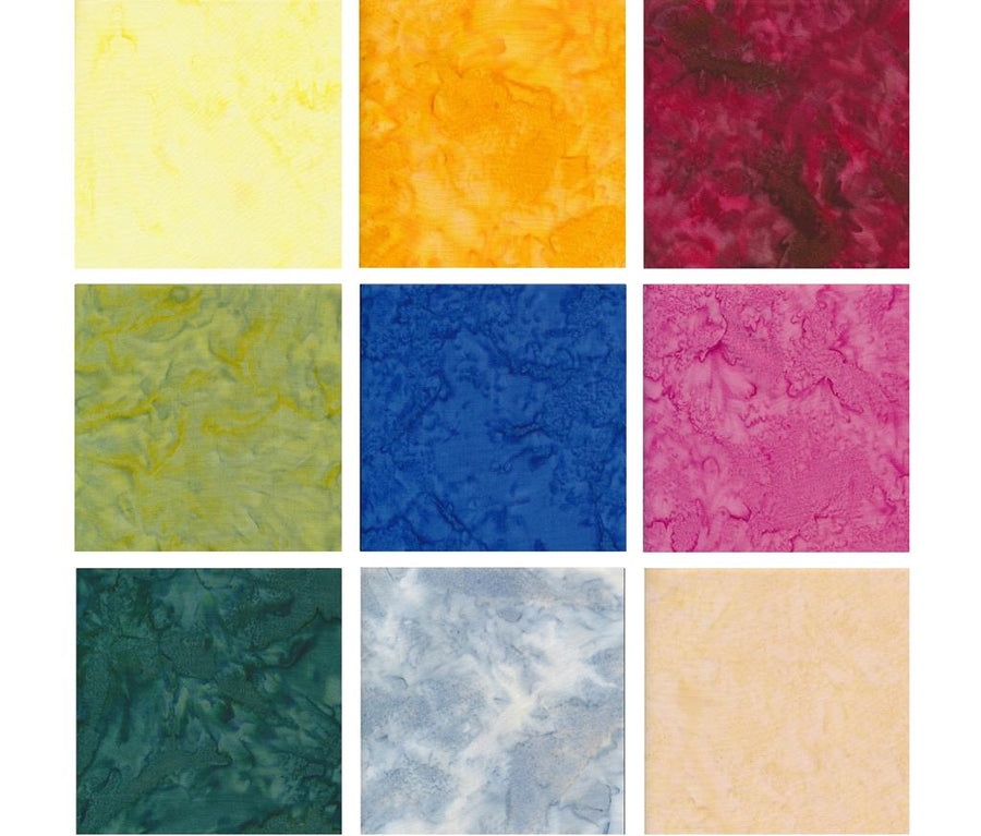 Kingfisher Batik Basics - 108 inches wide