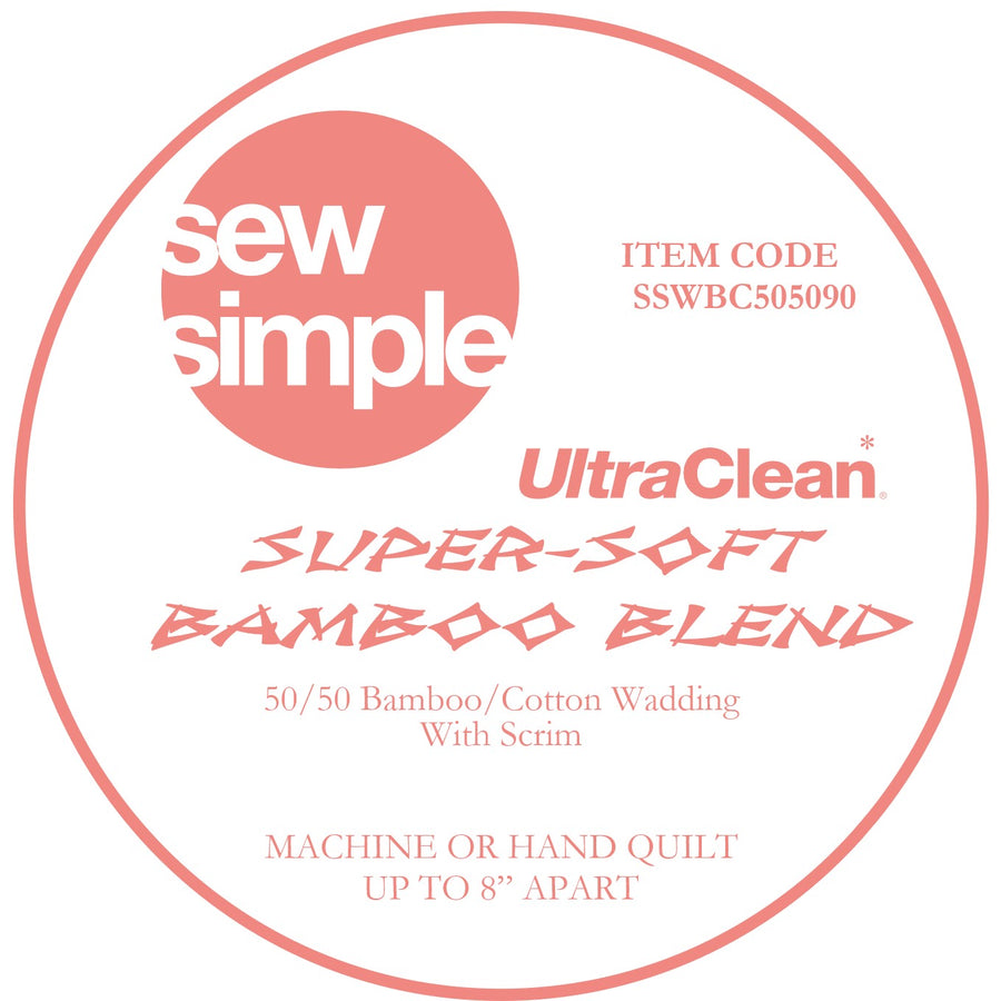Sew Simple Super-Soft 50/50 Cotton/Bamboo Blend