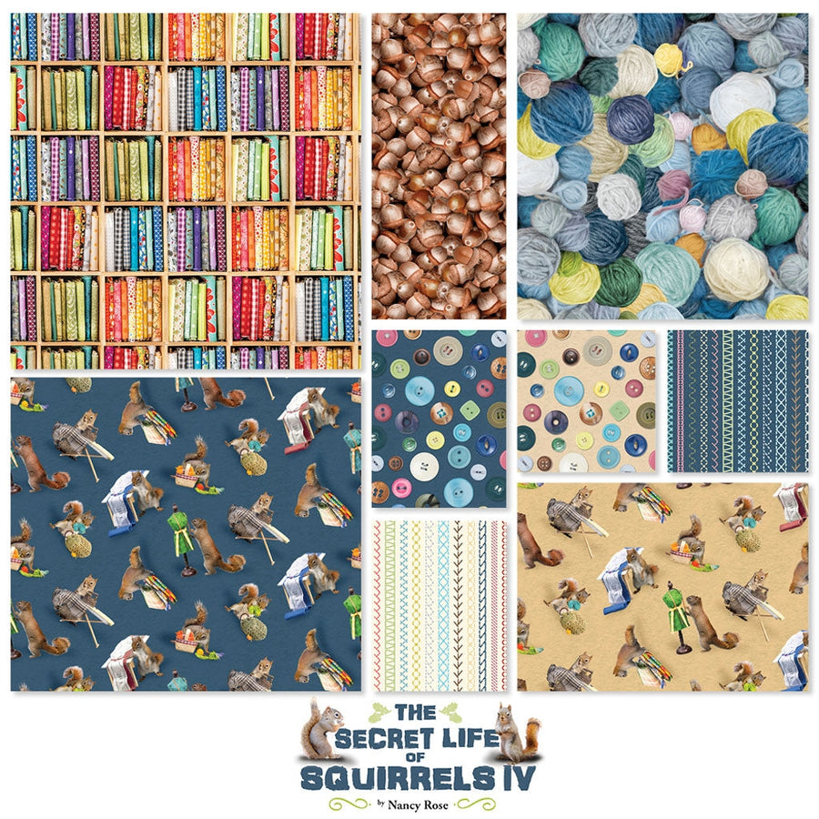 The Secret Life of Squirrels IV by Nancy Rose