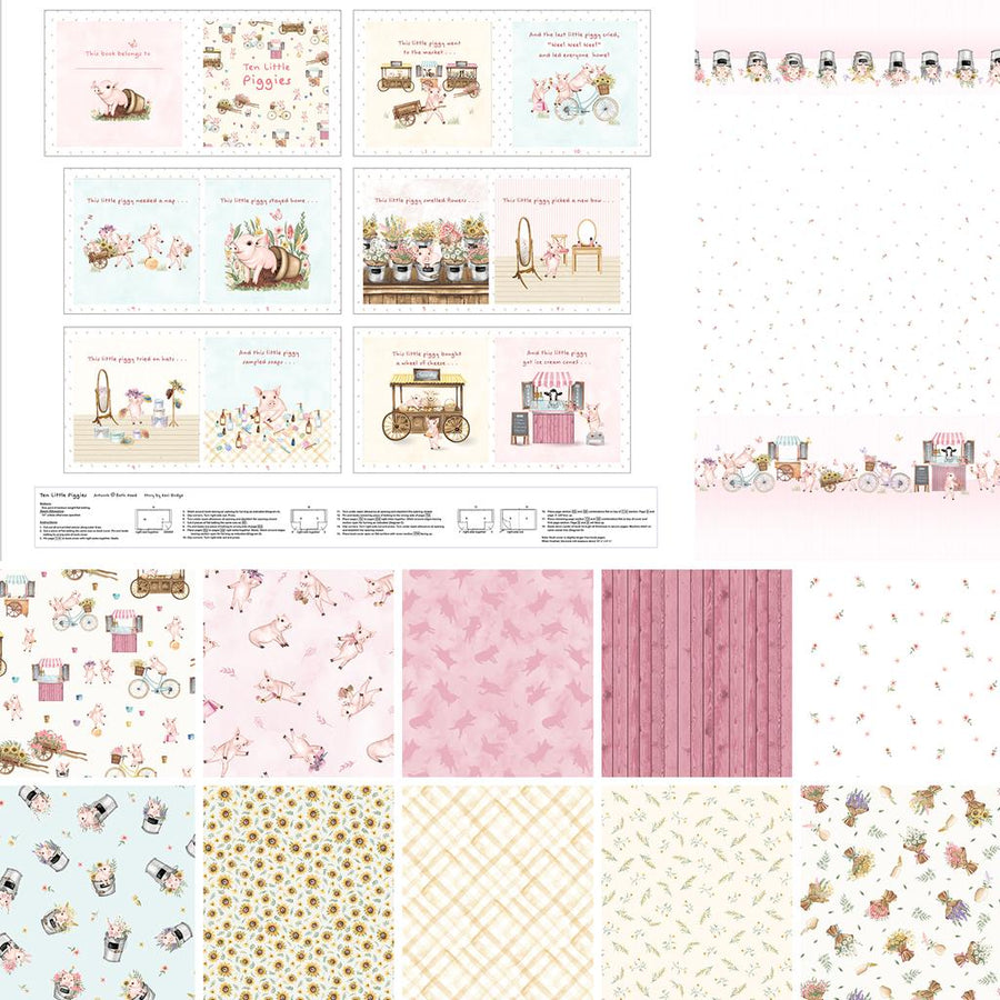 Ten Little Piggies By Beth Reed Designs