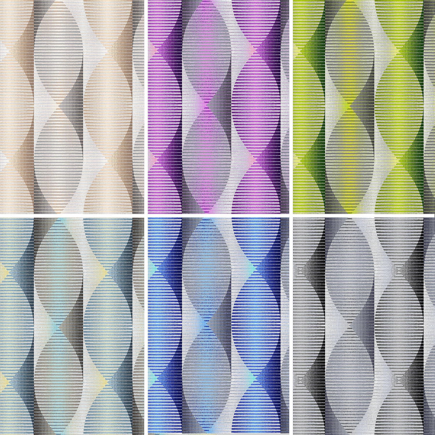Twisted Ribbons 108 by Color Principle