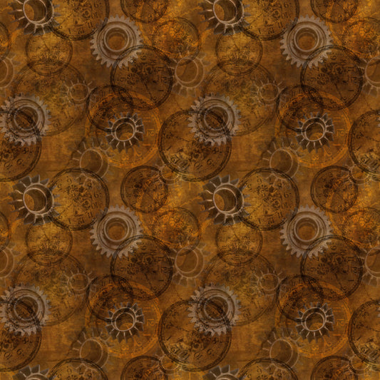 Steampunk Gears Tonal