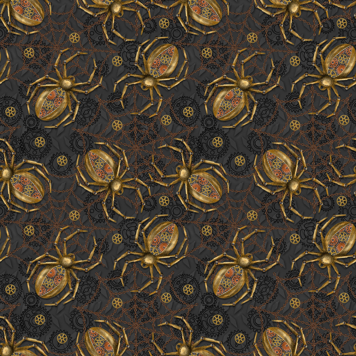 Steampunk Spiders