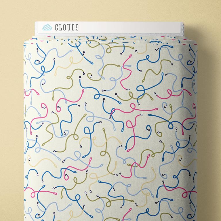 Playful Dogs by Cloud9 Fabrics