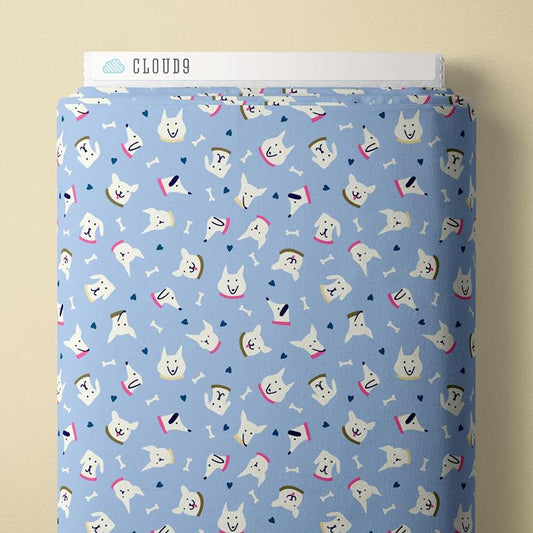 Playful Dogs by Cloud9 Fabrics