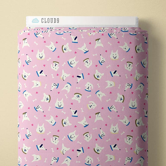 Playful Dogs by Cloud9 Fabrics