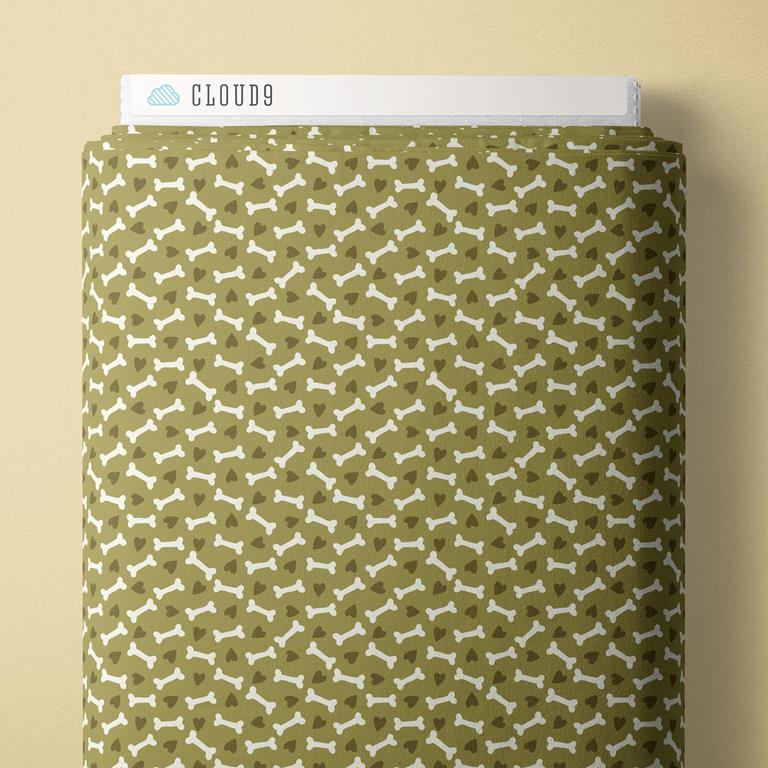 Playful Dogs by Cloud9 Fabrics