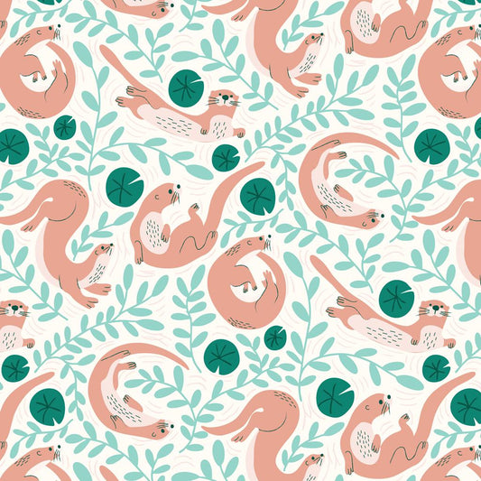 River Otters | Cream
