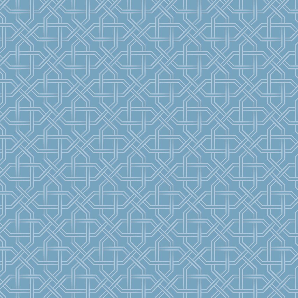 Garden Lattice | Sky Blue