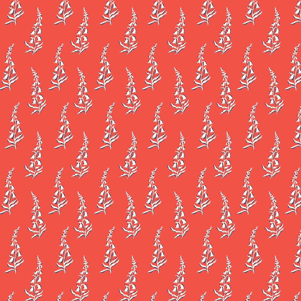 Fox Glove Love | Red