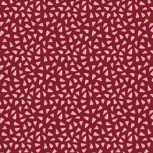 Hearts Adrift | Dk Red