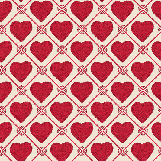 Folk Hearts | Red