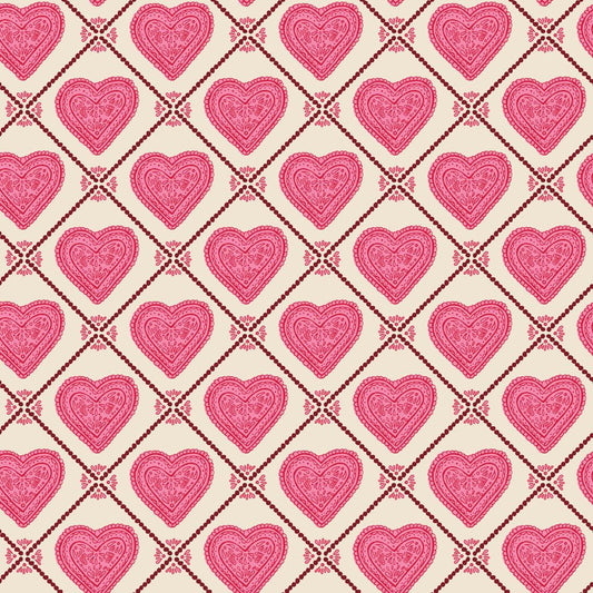 Folk Hearts | Pink