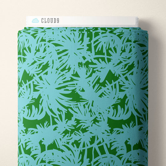 Blue/Green Palms