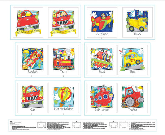 Little Readers 9 - Transportation Book