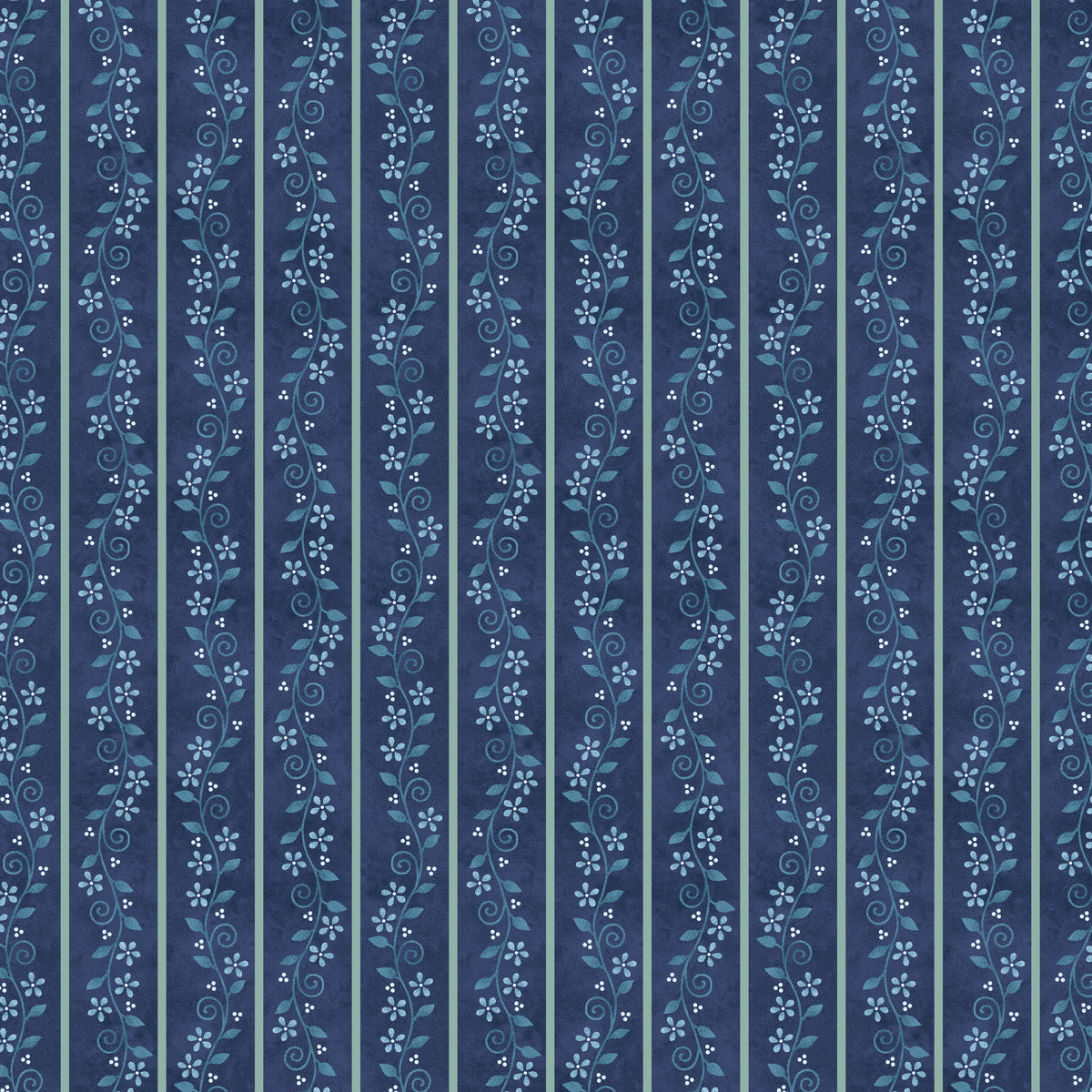 Floral Stripe