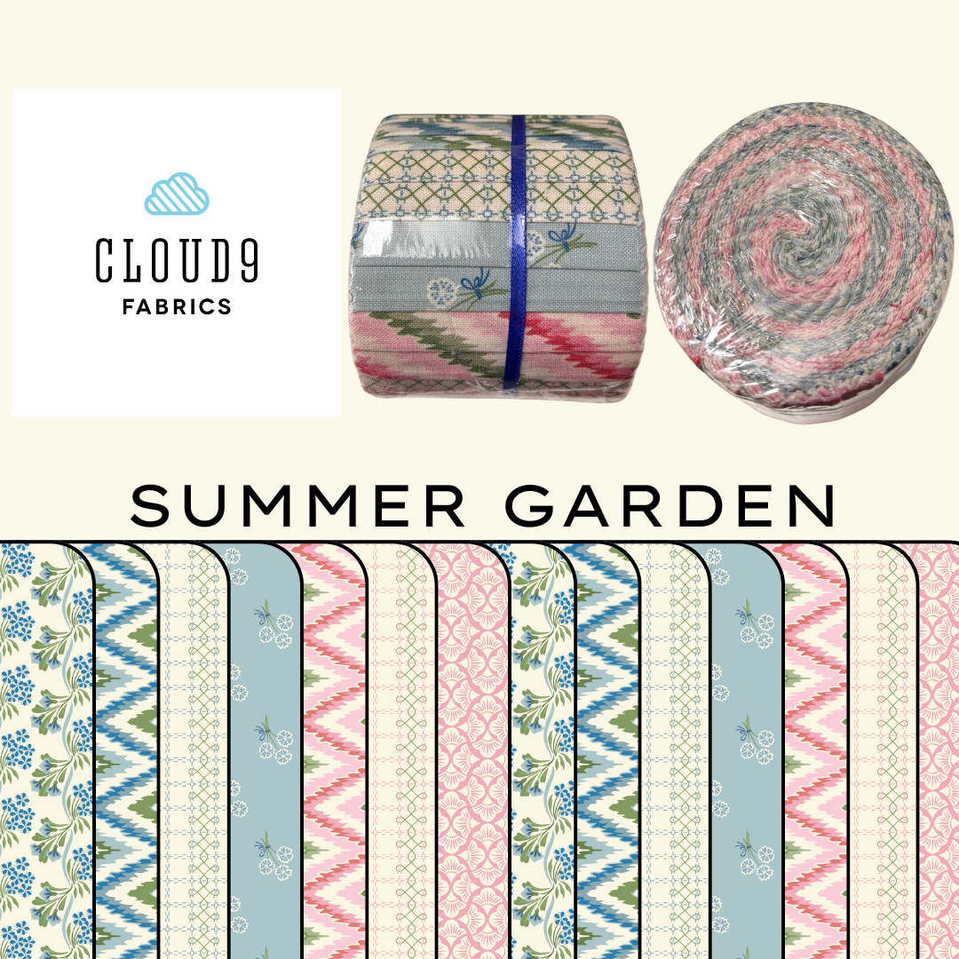 Cloud 9 Summer Garden Stitching Strips
