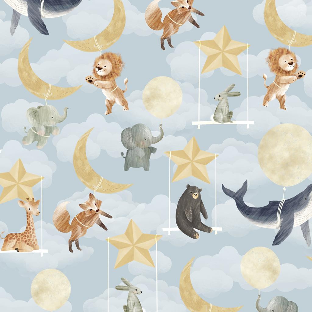 Animals on Swings