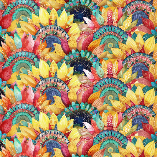 Sunflower Scallop - Multi