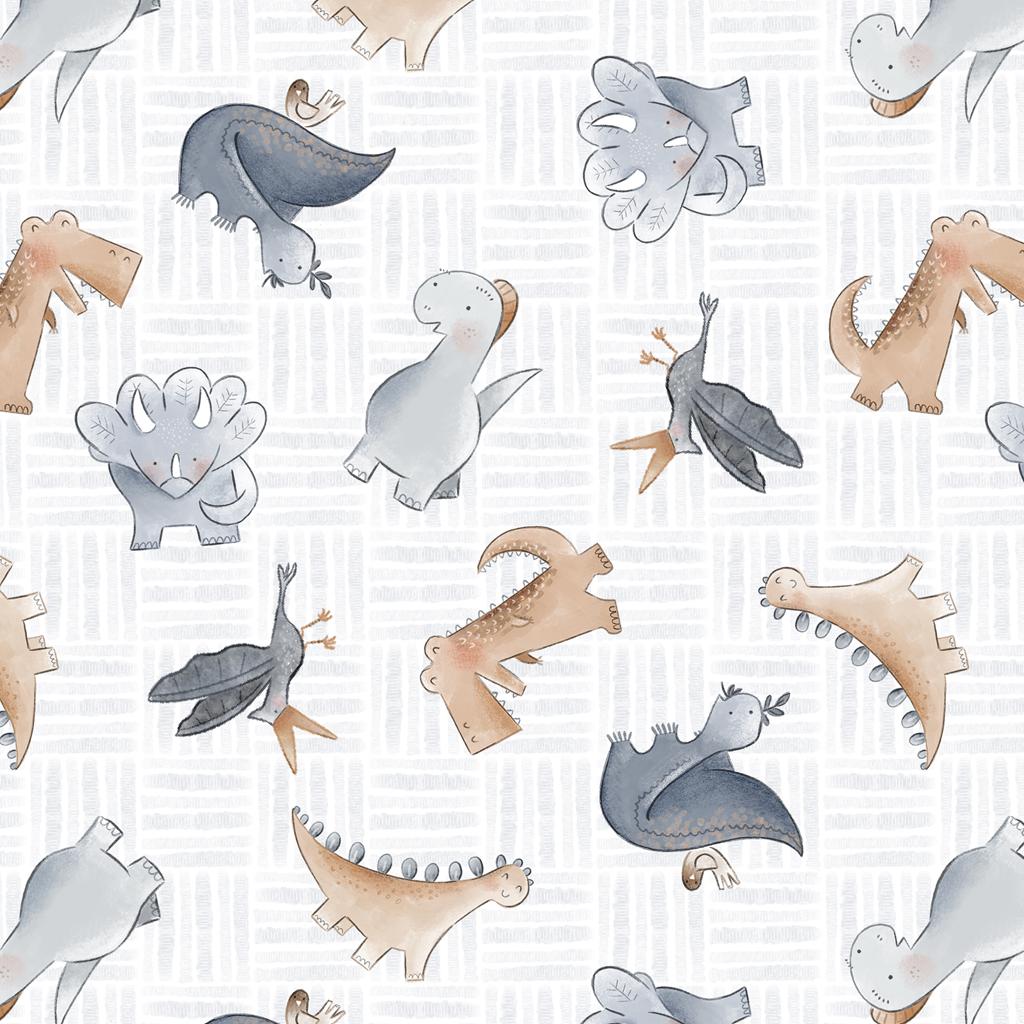 Multi Dinosaur Toss - Gray